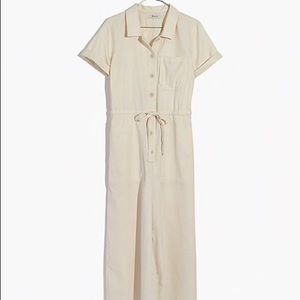 Madewell wide leg utility jumpsuit